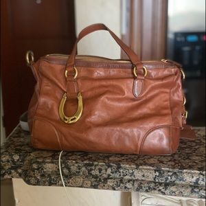 Ralph Lauren Purple Label leather handbag